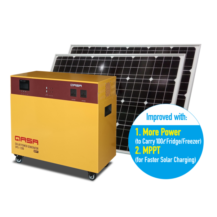 Solar Power Generator. SPG-1200 DIY
(battery excluded)