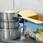 HFC-3C Set of Aluminum Pots.