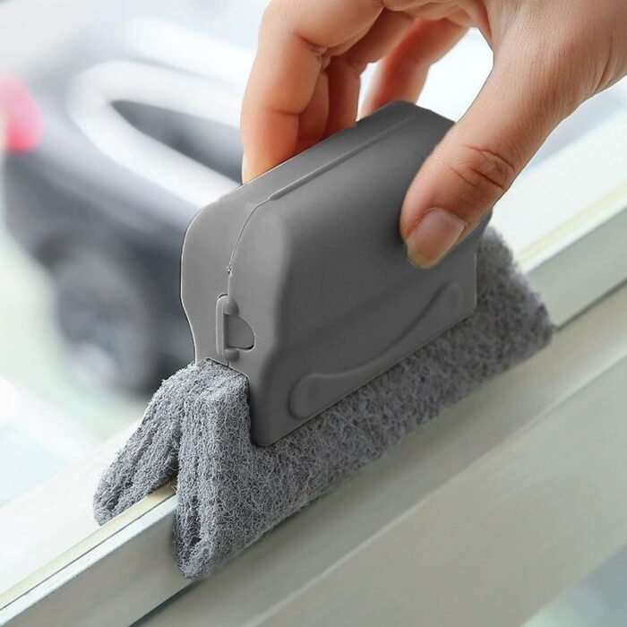 Window groove cleaning brush.