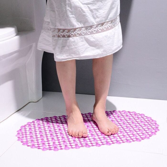 Anti-slip Bathroom Mat. Prevents bathroom falls.